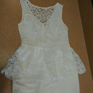 White dress